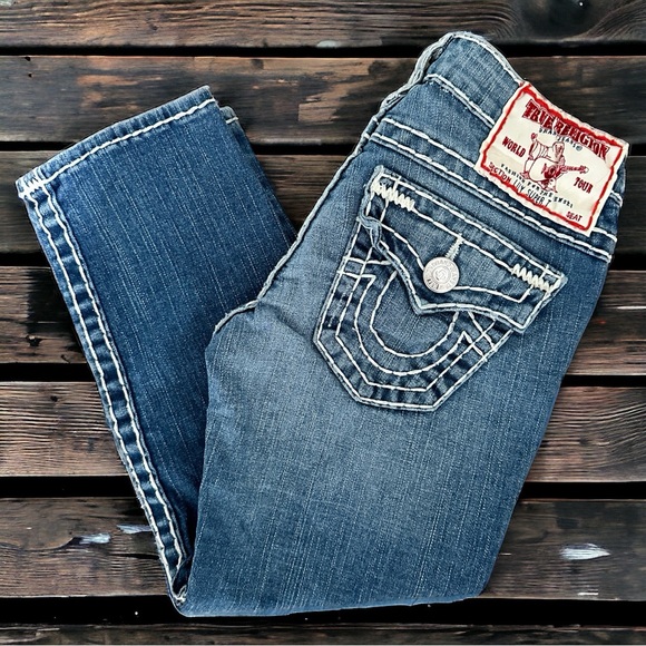 True Religion Denim - True Religion Lily Super T Capris - Size 25